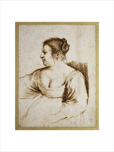 A Woman Seated