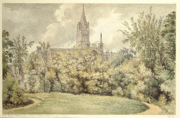 Christ Church Cathedral from the Dean's Garden