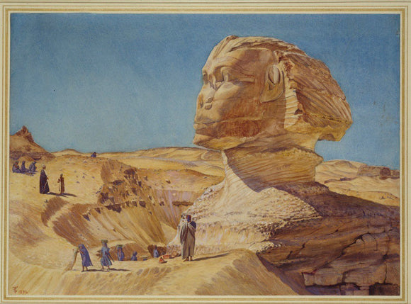 Excavations around the Sphinx