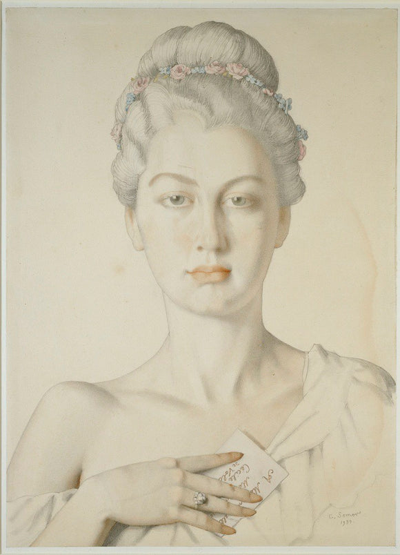 Imaginary Portrait of Cécile de Volanges in Choderlos de Laclos's 'Liaisons dangereuses'