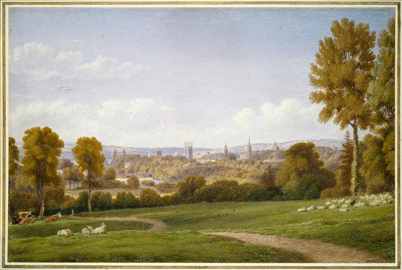 View of Oxford from Headington