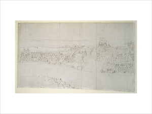 Durham House to Barnard's Castle - from the London Panorama