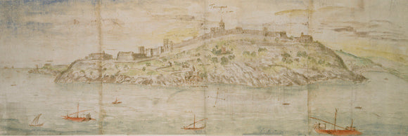 Panoramic View of Tarragona from the South (Seawards)