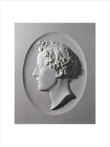 Profile portrait of John Everett Millais