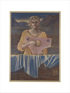 Study of a Woman with a Musical Instrument