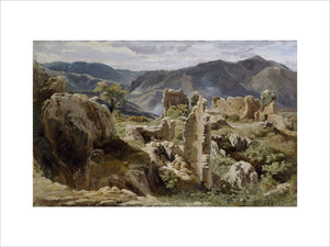 Ruins in the Colli Albani