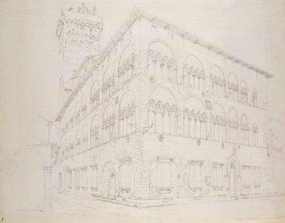 Entire View of the Palace of Paul Guinigi