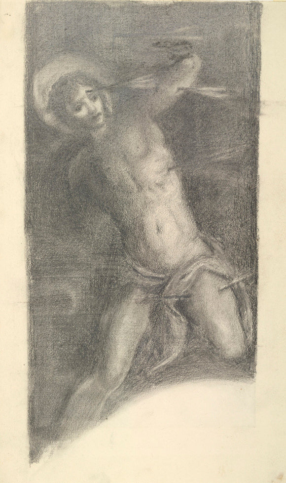 St Sebastian (after Tintoretto in the Scuola di S. Rocco, Venice)