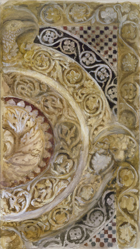 Study of a panel on the font of the Baptistery, Florence