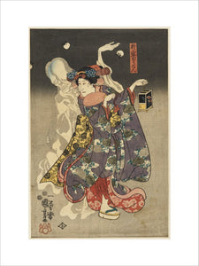 Oiwa the lantern ghost (Oiwa jōchin)