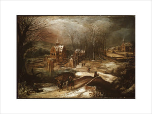 Winter Landscape with the Flight into Egypt