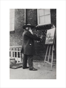 Camille Pissarro painting at Bath Road