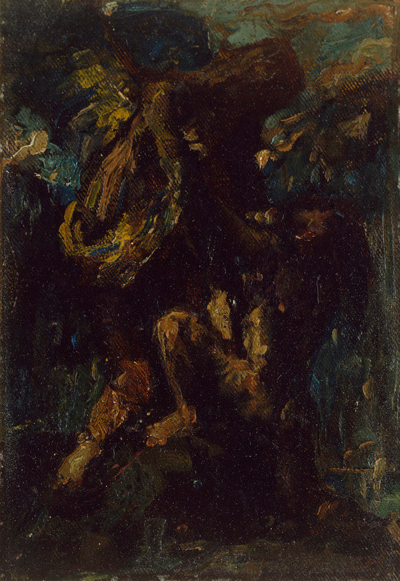 Jacob wrestling with the Angel