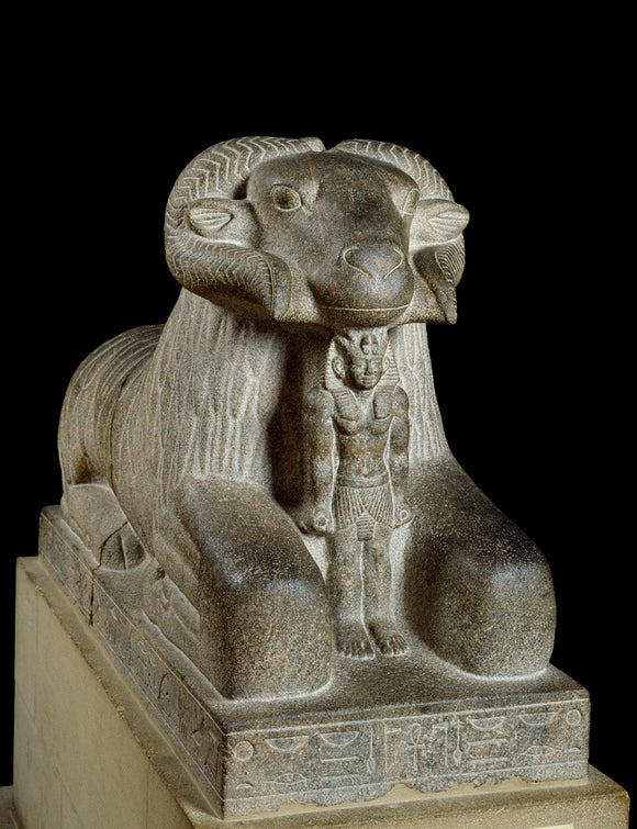 Statue of the ram of Amun