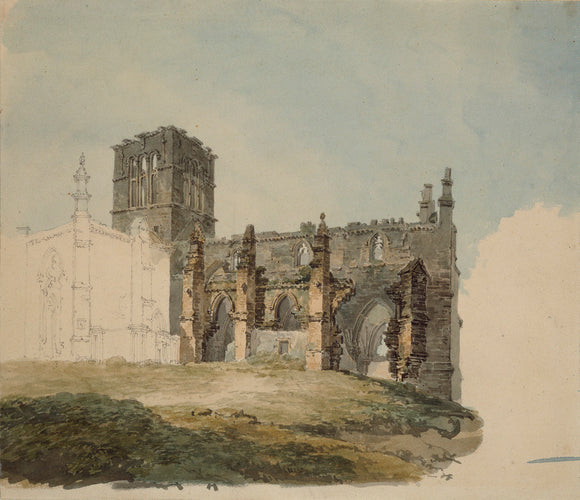 The Ruined Abbey at Haddington