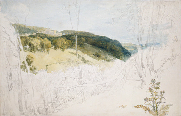 Distant View of Lowther Castle (Park Scene)