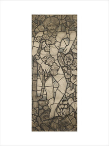Design for a Stained Glass Window of Adam