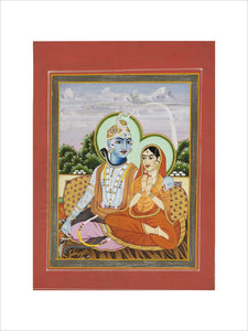 Siva Ganghadara with Parvati
