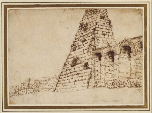 The Pyramid of Caius Cestius
