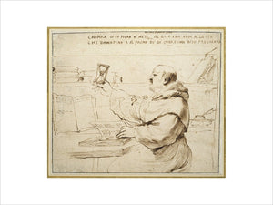Caricature of Fra Bonaventura Bisi