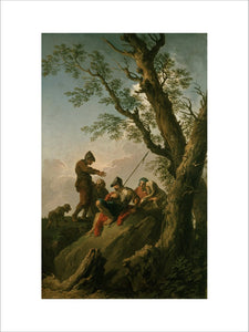 Landscape with Bandits and a Dog