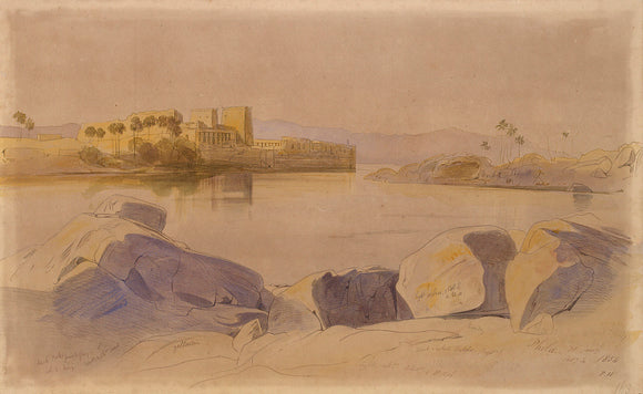Philae, Egypt, 1854
