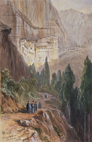 The Monastery of Megaspelion, 1876