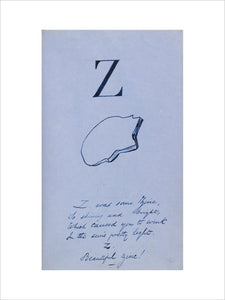 Nonsense Alphabet - Z