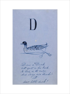 Nonsense Alphabet - D