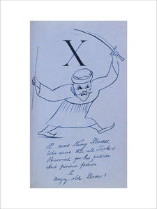 Nonsense Alphabet - X