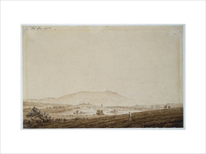 Landscape in Bohemia with a View of Mount Jeschken