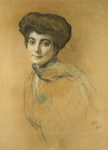 Portrait of Elena Ivanovna Roerich