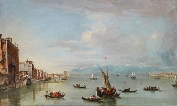 Venice: the Fondamenta Nuove with the Lagoon and the Island of San Michele