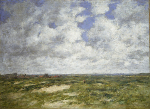 Berck, cloudy Landscape
