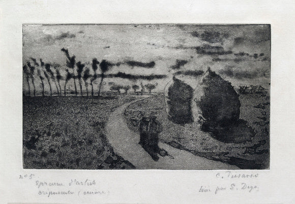 Crépuscule (avec Meules)