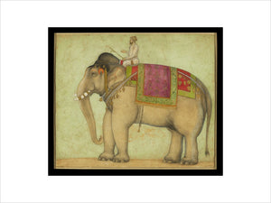 Royal elephant with mahout