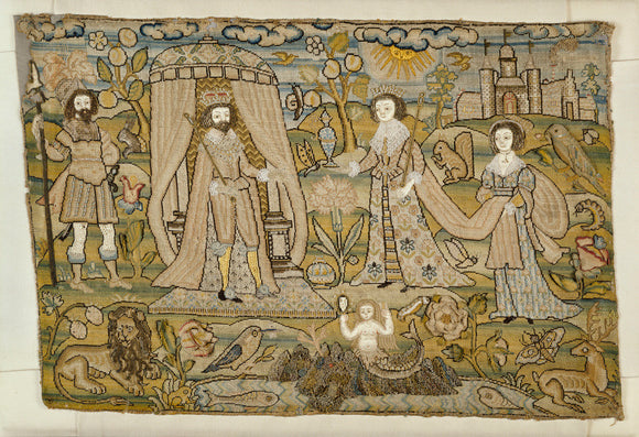Embroidered picture: 