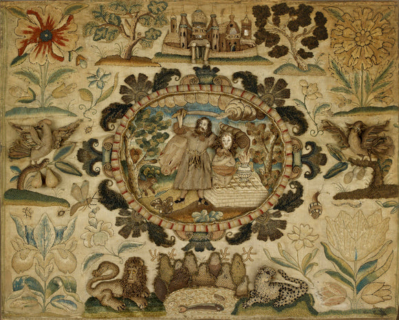 Embroidered picture: 
