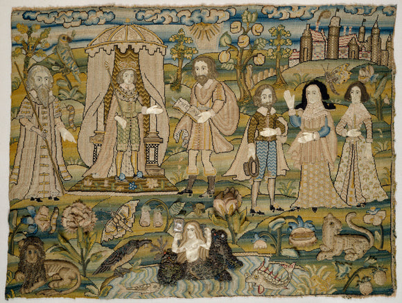 Embroidered picture: 