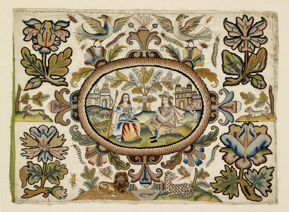 Embroidered picture: 