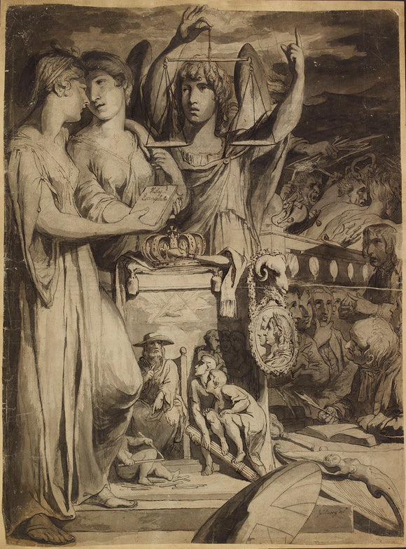 Allegory of the Union of Britain and Ireland