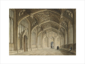 The Divinity Schools: Oxford Almanack for 1816