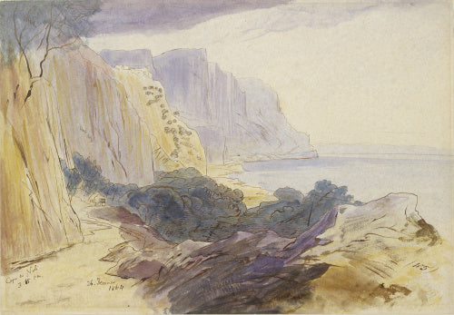 Capo di Noli, Alassio, 1864