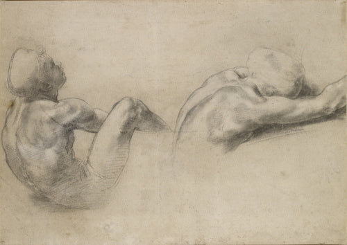 Recto: Two nude Studies
