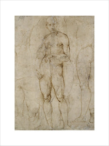 Verso: Nude Study for a St Paul