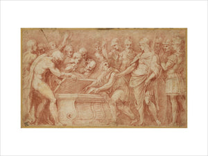 Alexander committing to Safety the writings of Homer