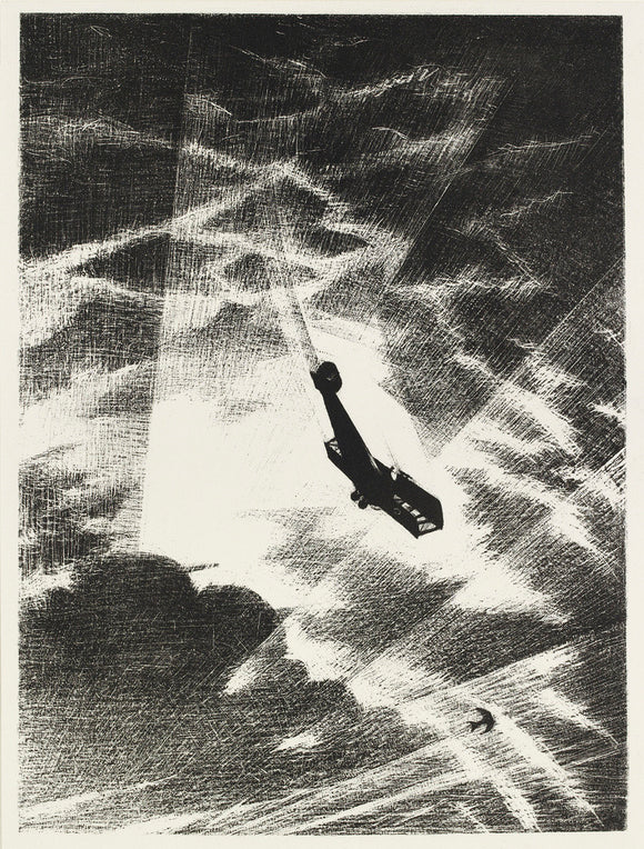 Swooping down on a Taube, 1917